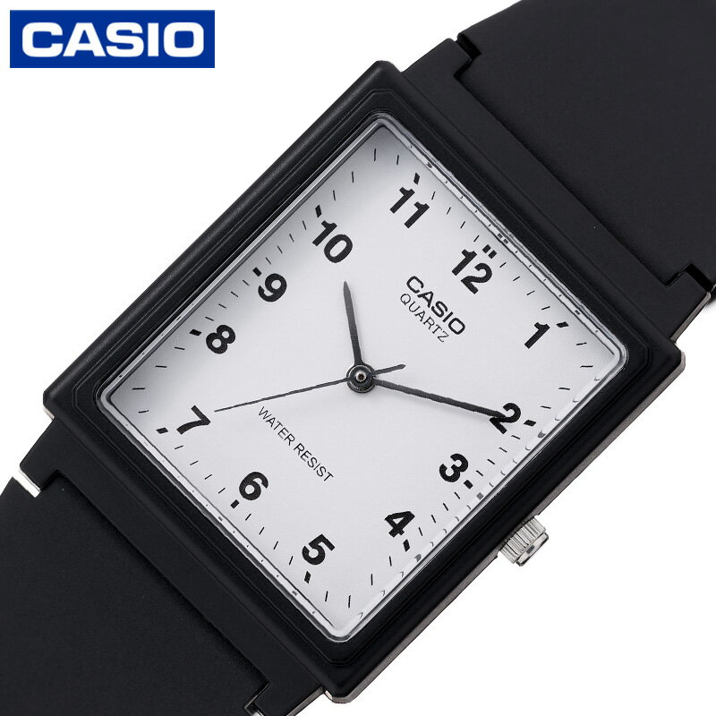 樂天商城 - カシオ 腕時計 CASIO 時計 カシオ CASIO スタンダード STANDARD ホワイト ブラック 女性 向け レディース 樹脂 ベルト CASIOW-MQ-27-7B シンプル カジュアル かわいい ビジネス オフィス ファッション 人気 おすすめ おしゃれ ブランド プレゼント ギフト