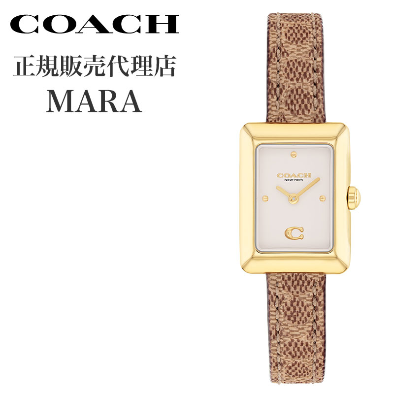 コーチ 腕時計 COACH 時計 コーチ COACH マーラ MARA チョーク 女性 向け レディース 革 レザー ベルト..