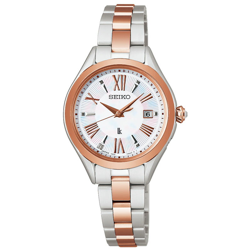 【最大19,580円引き】【20％OFF】セイコー 腕時計 SEIKO 時計 ルキア グロウ LUKIA Grow レディース 腕時計 ホワイト シルバー ローズゴールド メタル ベルト電波 ソーラー SSQW096 人気 おすすめ おしゃれ 防水 かわいい 華奢 シンプル ファッション ビジネス ブランド p-select-10110275 腕時計ギフトのパピヨン サンプル画像3