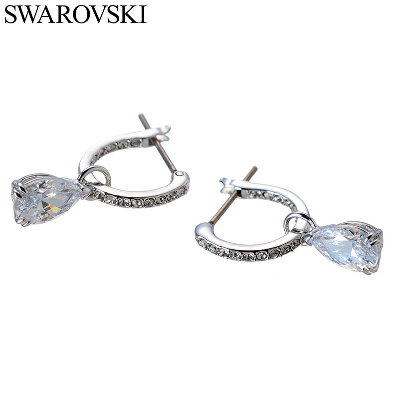 乐天商城 - スワロフスキー アクセサリー Swarovski ピアス レディース アクセサリー クリスタル部分:ホワイト SW-5636716 人気 おすすめ おしゃれ 上品 華やか ジュエリー ラグジュアリー かわいい 光沢 彼女 嫁 友達 女友達 誕生日 お祝い 記念日 ブランド プレゼント ギフト