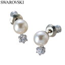 スワロフスキー アクセサリー Swarovski ピアス レディース アクセサリー クリスタル部分:ホワイト SW-5694225 人気 おすすめ おしゃれ 上品 華やか ジュエリー ラグジュアリー かわいい 光沢 彼女 嫁 友達 女友達 誕生日 お祝い 記念日 ブランド プレゼント ギフト