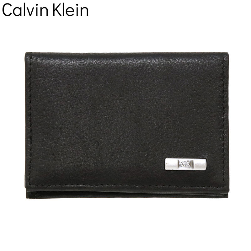����Х󥯥饤�� �����ɥ����� Calvin Klein ̾������ �����ɥ����� �׾�ʪ ̾������ CardCase �֥�å� ���� ���� ��� 31CK20...