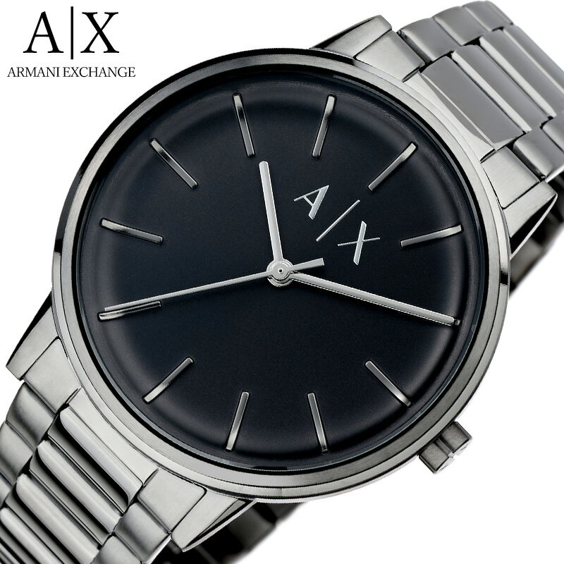 BVLGARI - アルマーニ エクスチェンジ 腕時計 ARMANI EXCHANGE 時計 メンズ 腕時計 ブラック ステンレス ベルト シルバー AX2761 シンプル カジュアル かっこいい ビジネス スーツスタイル ファッション 彼氏 夫 記念日 誕生日 人気 おすすめ おしゃれ ブランド プレゼント ギフト