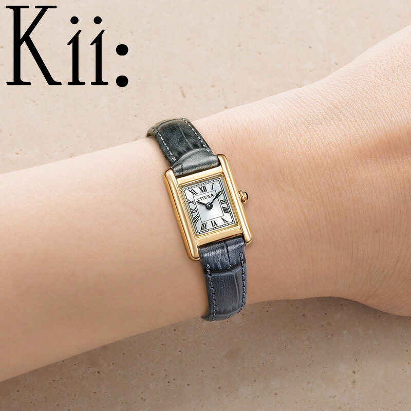 NIXON - シチズン 腕時計 CITIZEN 時計 キー Kii: レディース 腕時計 ベージュ ソーラー 牛革 レザー ベルト グレー EG2799-18W シンプル カジュアル かわいい 高級感 華奢 オフィス ファッション 彼女 妻 誕生日 記念日 人気 おすすめ おしゃれ ブランド プレゼント ギフト