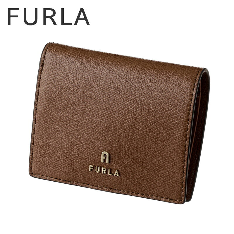 Rakuten - フルラ 財布 FURLA 二つ折り財布 レディース レザー 革 WP00304-ARE000-03B00 コンパクト ウォレット シンプル カジュアル かわいい 上品 きれいめ ダークブラウン 大学生 社会人 誕生日 記念日 彼女 妻 娘 母 恋人 夫婦 人気 おすすめ おしゃれ ブランド プレゼント ギフト