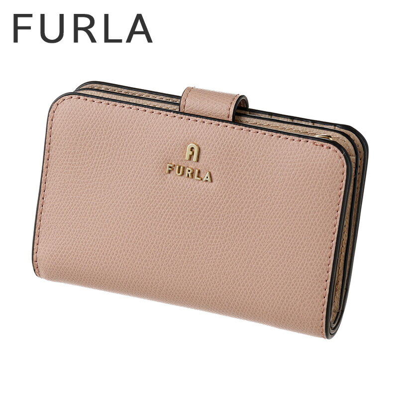 乐天商城 - フルラ 財布 FURLA 二つ折り財布 レディース レザー 革 WP00314-ARE000-3790S コンパクト ウォレット シンプル カジュアル かわいい 上品 きれいめ ベージュ 大学生 社会人 誕生日 記念日 彼女 妻 娘 母 恋人 夫婦 人気 おすすめ おしゃれ ブランド プレゼント ギフト 贈り物