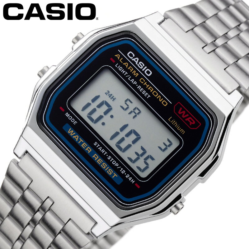 樂天商城 - カシオ 腕時計 CASIO 時計 カシオ CASIO スタンダード CASIO Collection STANDARD STANDARD デジタル ブラック CASIOW-A159WA-N1 人気 おすすめ おしゃれ ブランド プレゼント ギフト