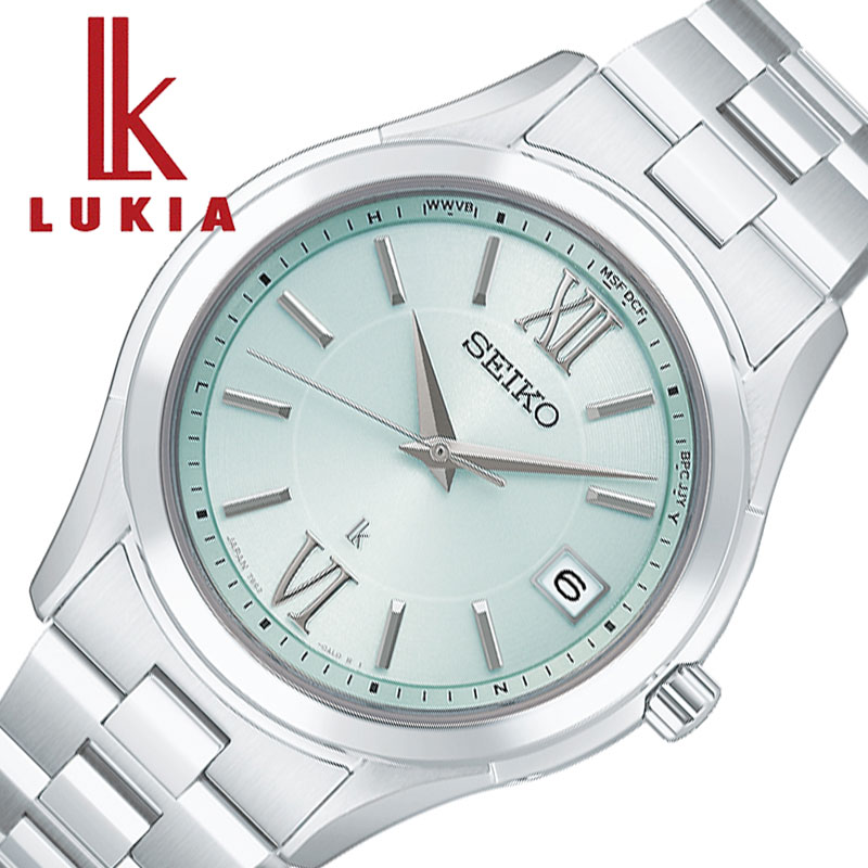 樂天商城 - セイコー 腕時計 SEIKO 時計 ルキア LUKIA メンズ 腕時計 グリーン 電波 ソーラー ステンレス メタル ベルト シルバー 防水 ペア HEC001J シンプル カジュアル かっこいい ビジネス ファッション人気 おすすめ おしゃれ ブランド プレゼント ギフト