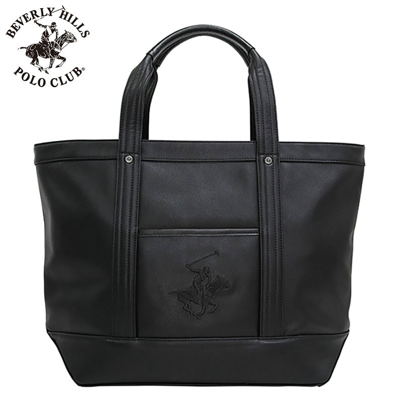 乐天商城 - ビバリーヒルズ ポロ クラブ 鞄 BEVERLY HILLS POLO CLUB トートバッグ ブラック 実用的 普段使い 日常使い 女性 向け レディース BH2008N-BK-BK 人気 おすすめ おしゃれ ブランド プレゼント ギフト