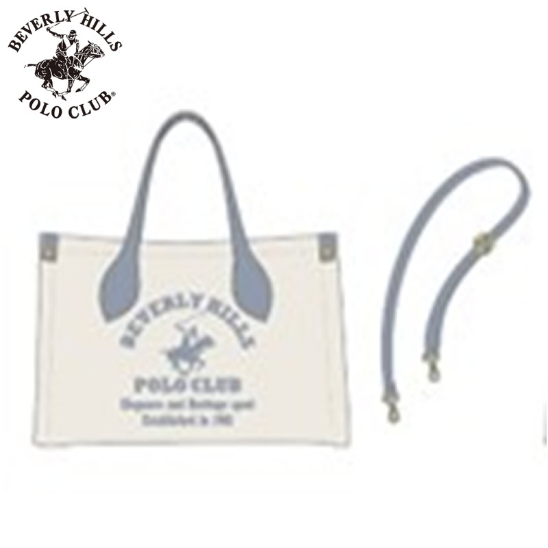 乐天商城 - ビバリーヒルズ ポロ クラブ 鞄 BEVERLY HILLS POLO CLUB トートバッグ ライトブル− 実用的 普段使い 日常使い 女性 向け レディース BH2014N-LBU 人気 おすすめ おしゃれ ブランド プレゼント ギフト