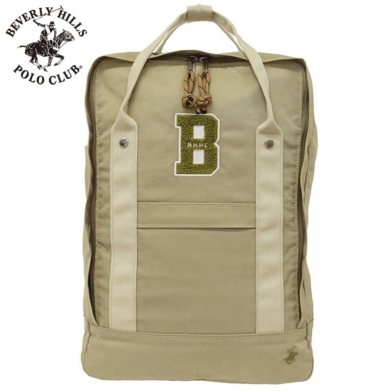 樂天商城 - ビバリーヒルズ ポロ クラブ 鞄 BEVERLY HILLS POLO CLUB スクールバッグ リュック サンドベージュ BHSC001-BE 人気 おすすめ おしゃれ ブランド プレゼント ギフト