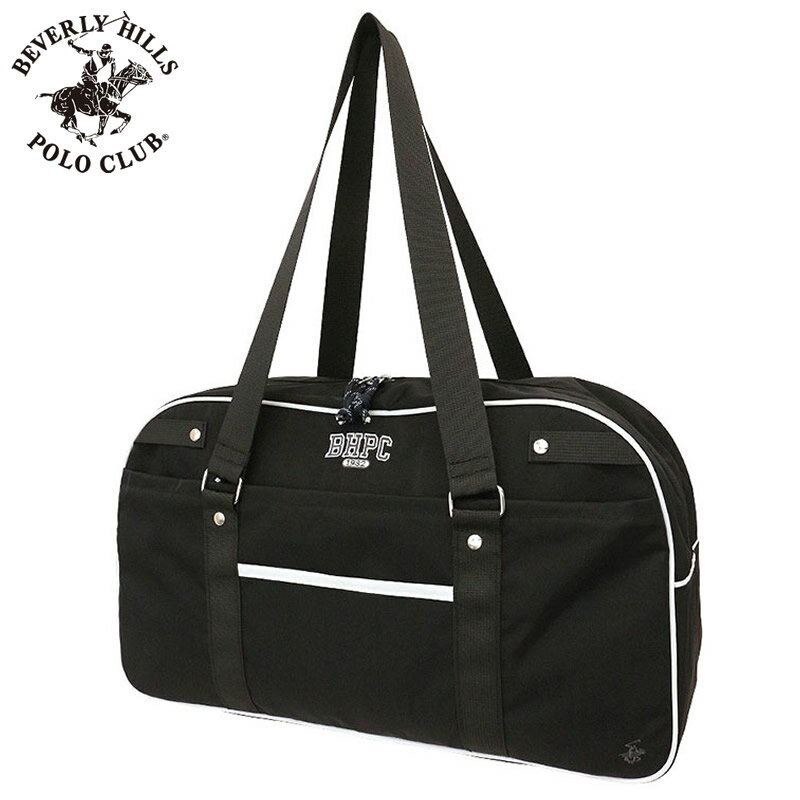 ビバリーヒルズ ポロ クラブ 鞄 BEVERLY HILLS POLO CLUB スクールバッグ ボストンバッグ ブラック BHSC005-BK 人気 おすすめ おしゃれ ブランド プレゼント ギフト