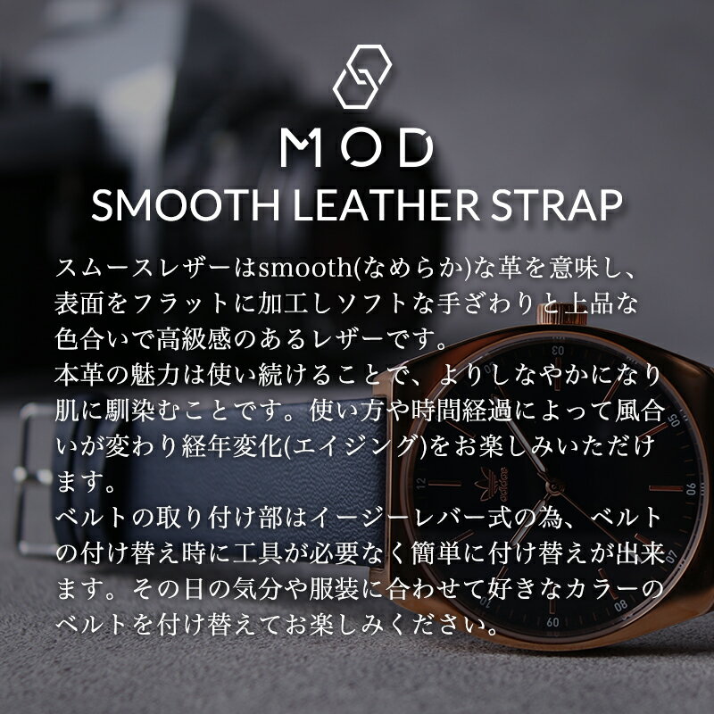 ※新品未使用 adidas ネイビー 時計 革ベルト item-21050419.jpg?_ex=500x500
