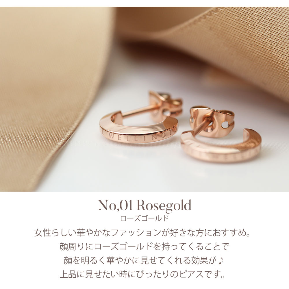 新品未使用！Daniel Wellington（ダニエルウェリントン）ピアス 10934897e049d6d54072916775660d