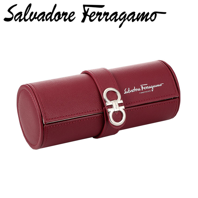 サルヴァトーレ フェラガモ 時計ケース Salvatore Ferragamo 腕時計ケース レディース メンズ 女性 男性 向け [ 彼女 彼氏 恋人 妻 ガンチーニ アクセサリー 入れ 人気 高級 ブランド レザー 調 シンプル かわいい おすすめ プレゼント ギフト ]のサムネイル