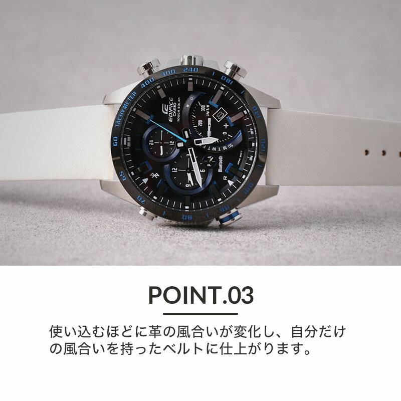 D*l様 EDIFICE EQB-S01XBR-1AJF ブラックラバーベルト 楽天市場】【カシオ エディフィス 対応】CASIO EDIFICE 腕時計 時計