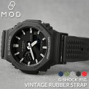 【G-SHOCK 対応】VINTAGE RUBBER STRAP Gshock バンド ジーショック Gショック 交換 FKM ベルト 5600 5600BB ...