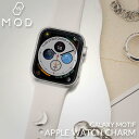 【 簡単 おしゃれ 差し込むだけ 】アップルウォッチ バンド チャーム Apple Watch AppleWatch アップル ウォッチ ベルト シリコン シリ...