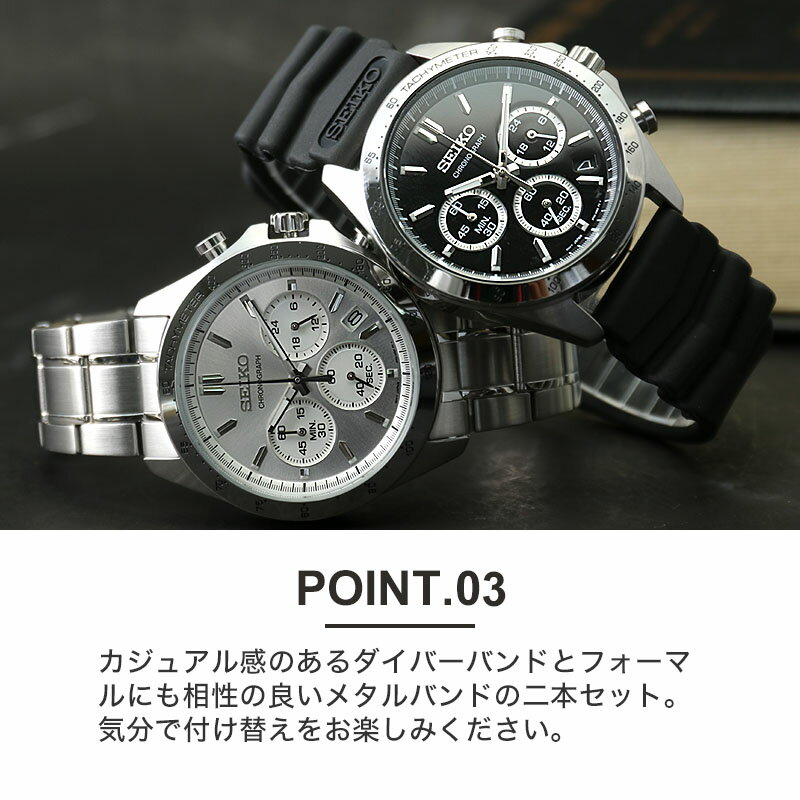 楽天市場】【 メタル × ウレタン ベルトセット 】 SEIKO 楽天市場】【 メタル × ウレタン ベルトセット 】 SEIKO