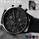 【当店 限定】スカーゲン メンズ 時計 SKAGEN 腕時計 ホルスト Holst メンズ 男性 向け プレゼント ギフト 人気 ブランド おすすめ 定番 北欧 シンプル 見やすい グレー 黒 金属 メッシュベルト 革ベルト ビジネス スーツ 仕事 クロノグラフ 彼氏 夫 父 息子 誕生日 記念日