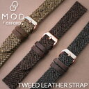 MOD TWEED LEATHER STRAP cC[h U[ Xgbv fB[X Y v xg rvxg lC uh   t@ubN n p oh  ւxg  J O  18mm {v vxg uE x[W u[ w{[