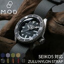 【セイコー 5 対応】SEIKO 5 SPORTS 5スポーツ MOD ズールー ナイロン ストラッ ...