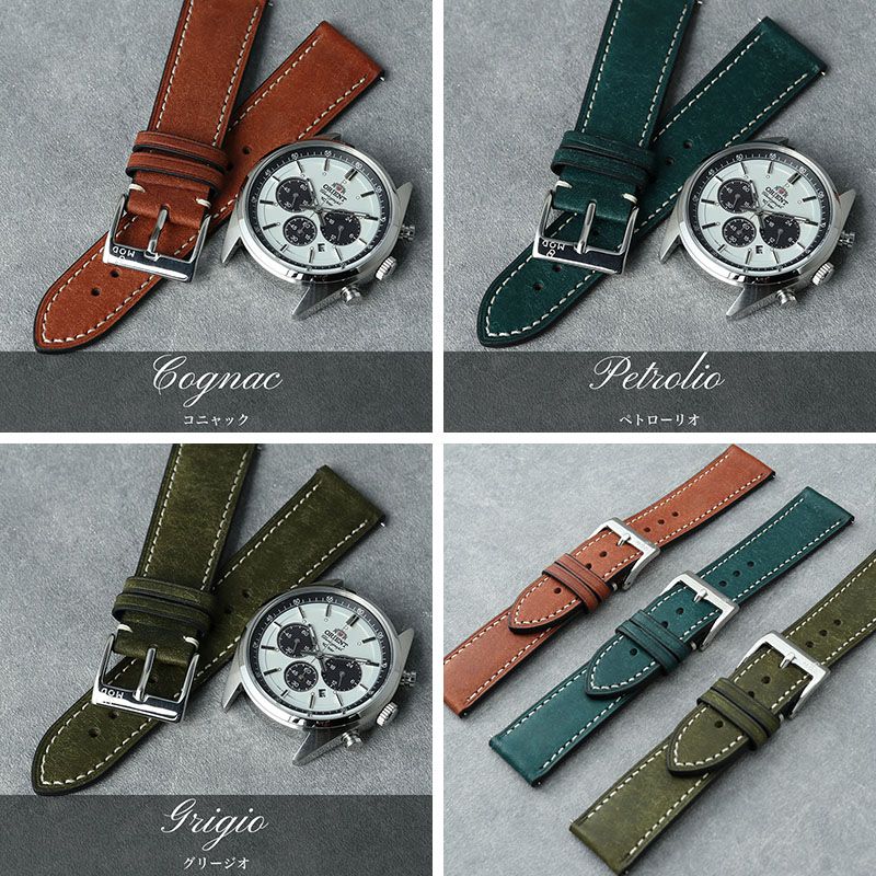 楽天市場】【オリエント ORIENT 対応】MOD PUEBLO LEATHER STRAP