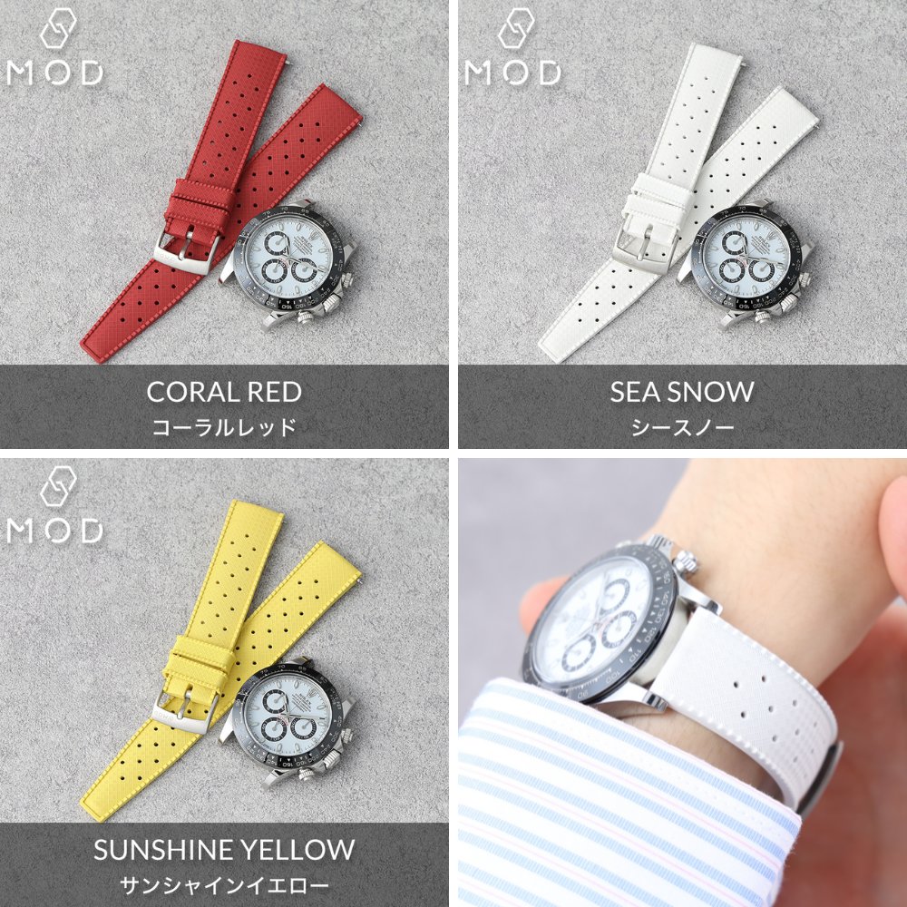 楽天市場】【ROLEX ロレックス 対応】MOD FKM RUBBER STRAP VOYAGER