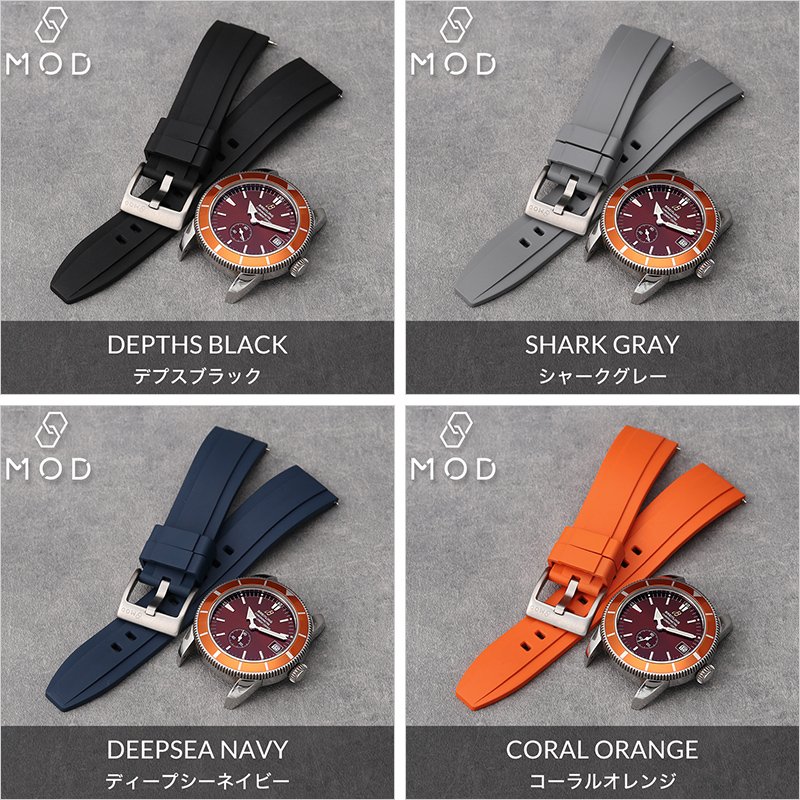 楽天市場】【BREITLING ブライトリング 対応】MOD FKM RUBBER