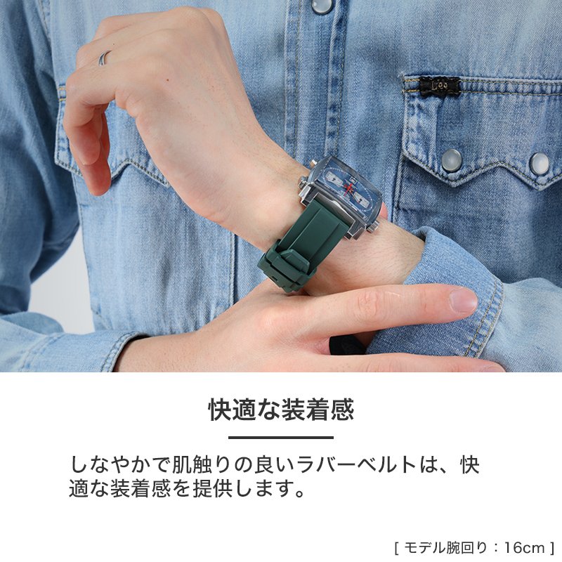 楽天市場】【タグホイヤー TAG Heuer 対応】MOD FKM RUBBER オフショア