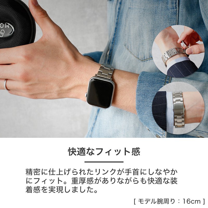 楽天市場】【APPLE WATCH アップルウォッチ 対応】MOD METAL STRAP