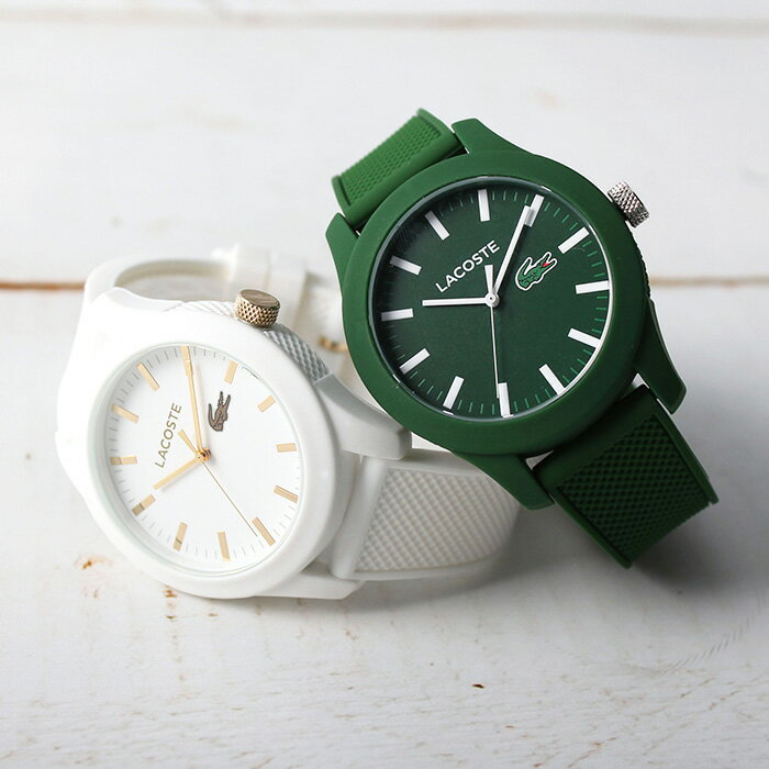ラコステ 時計 LACOSTE 腕時計 メンズ レディース 男性 女性 ホワイト ブラック ピンク ブルー パープル [ シンプル 軽量 軽い 丈夫 大人 おしゃれ かわいい スポーツ ウォッチ テニス ゴルフ ゴルフウェア ブランド 誕生日 人気 記念 プレゼント ギフト ]送料無料