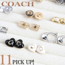 コーチ COACH ネックレス アクセサリー ペンダント ブランド アクセ チェーン ロゴ シルバー ゴールド 華奢 細い おしゃれ かわいい シンプル レディース ジュエリー バイカラー Cモチーフ Cロゴ ラインストーン 女性 彼女 妻 娘 女の子 誕生日 記念日 プレゼント 人気 小物