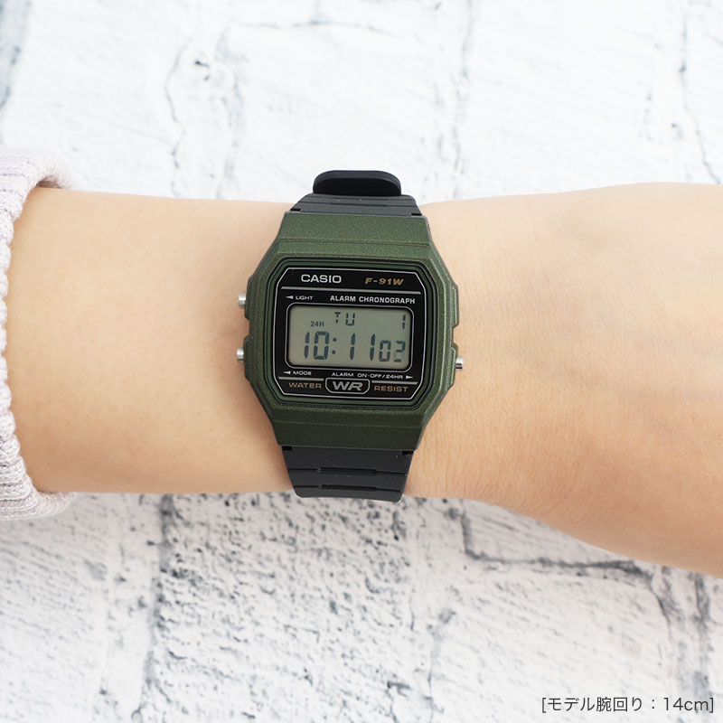 楽天市場】超軽量 21g CASIO カシオ f91w 腕時計 時計 STANDARD