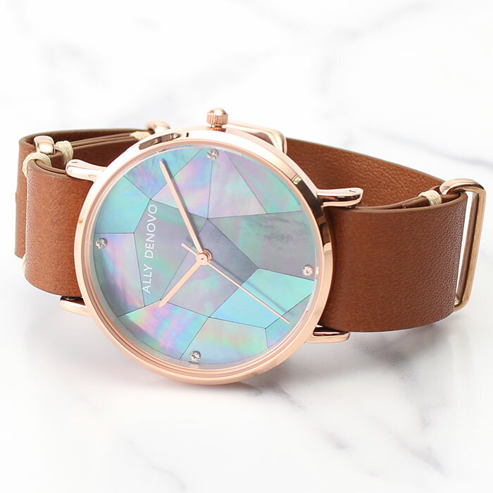 『 アリーデノヴォ 対応!!レザーベルト 』アリー デノヴォ ALLY DENOVO 18mm 幅 時計 替え ベルト 腕時計 バンド ストラップ 時計ベルト 腕時計ベルト 替えベルト メンズ レディース 男性 女性 用 ピンク ローズ ゴールド レザー 革 NATO ナトー ベルト イタリアン レザー