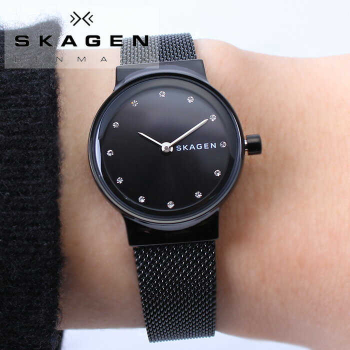 スカーゲン 腕時計 SKAGEN 時計 スカーゲン 時計 SKAGEN 腕時計 メンズ レディース ユニセックス ブラック SKW2747 人気 流行 ブランド 防水 ベルト ステンレス ステンレススティール 北欧 ペア おそろい シンプル プレゼント ギフト 送料無料