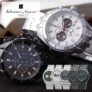 腕時計 メンズ ブランド サルバトーレマーラ 時計 SalvatoreMarra 男性 向け プレゼント 人気 防水 ビジネス ビジカジ スーツ メタル 金属 ベルト カレンダー クロノグラフ ビジネスマン 営業 フォーマル おすすめ 送料無料