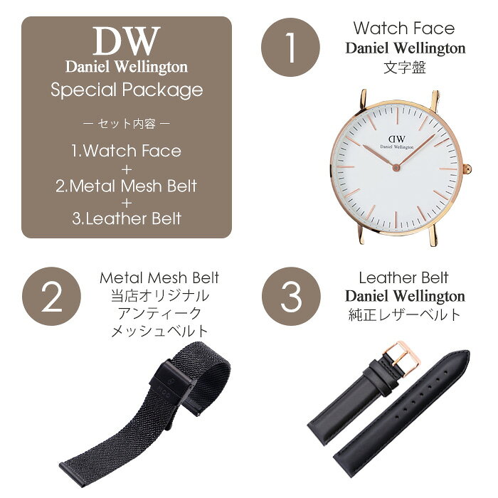楽天市場】【当店限定】ダニエルウェリントン 時計 DanielWellington 