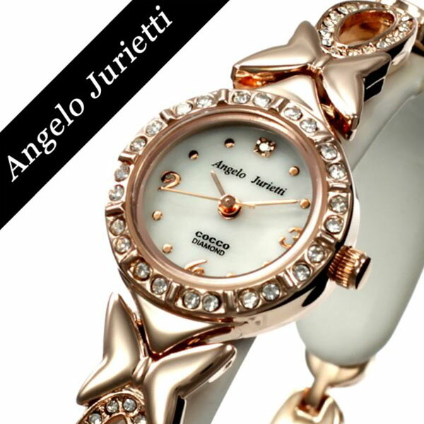 アンジェロジュリエッティ 腕時計 Angelo Jurietti 時計 Angel 腕時計 レディース かわいい プチプラ ピンクゴールド ローズゴールド おしゃれ 可愛い ブランド 人気 薄型 キッズ 子供 華奢 ブレスレット
