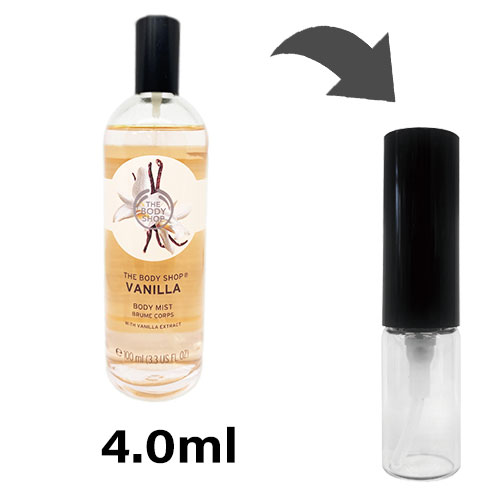 ザ・ボディショップ ザ ボディショップ THE BODY SHOP フレグランスミスト ボディミスト バニラ アトマイザー4ml 香水 ユニセックス