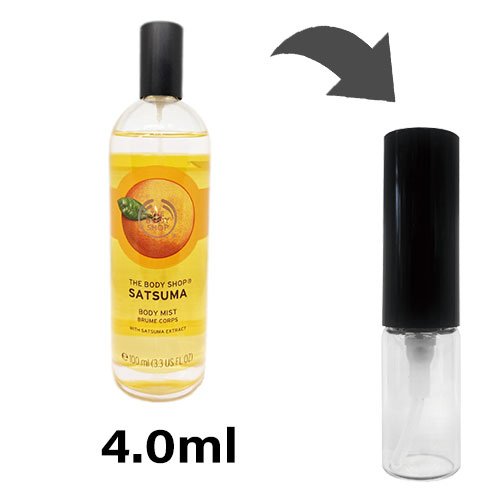 ザ・ボディショップ ザ ボディショップ THE BODY SHOP フレグランスミスト ボディミスト サツマ アトマイザー4ml 香水 ユニセックス