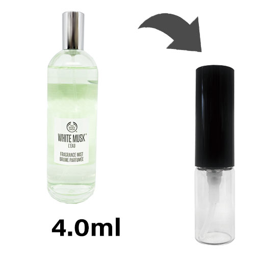 ザ・ボディショップ ザ ボディショップ THE BODY SHOP ホワイトムスク ロー フレグランスミスト アトマイザー4ml 香水 ユニセックス