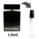 ドルチェ＆ガッバーナ D&G ザ・ワン フォーメン オードパルファム インテンス 1.5ml アトマイザー DOLCE & GABBANA ドルガバ お試し 香水 メンズ 人気 ミニ