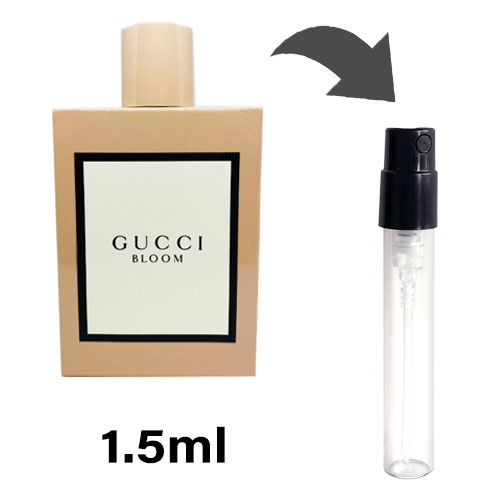 グッチ GUCCI グッチ ブルーム オードパルファム 1.5ml アトマイザー お試し 香水 レディース 人気 ミニ