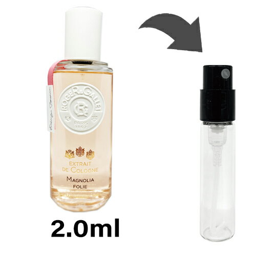 ロジェガレ ロジェガレ ROGER&GALLET マグノリア フォリ2ml アトマイザー お試し 香水 レディース 人気 ミニ