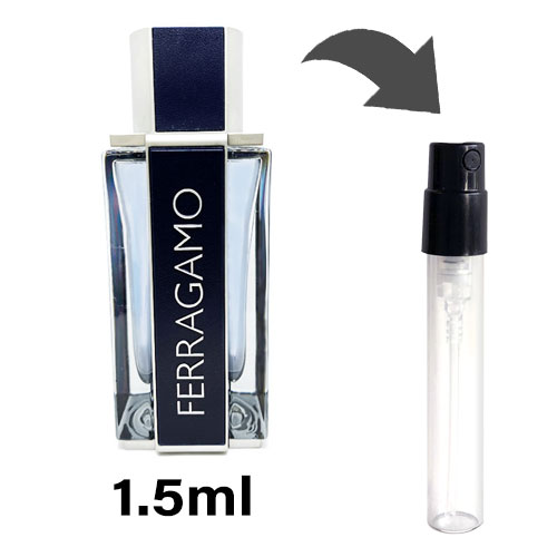 サルバトーレフェラガモ SALVATORE FERRAGAMO フェラガモ オーデトワレ 1.5ml アトマイザー お試し 香水 メンズ 人気 ミニ