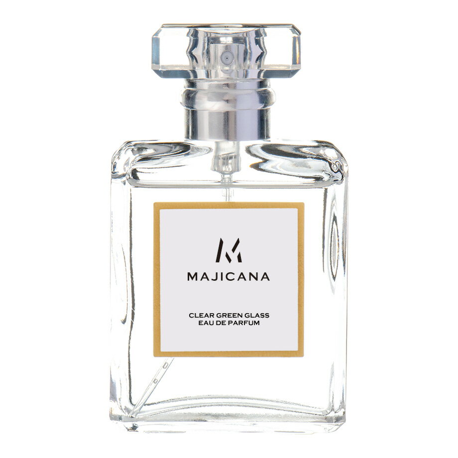 MAJICANA マジカナ クリア グリーン グラス オードパルファム 選べる3サイズ 50ml / 25ml / 15ml 【エコ包装】
