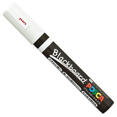 三菱鉛筆　ブラックボードポスカ　中字丸芯　白　PCE2005M1P．1　1本