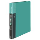 コクヨ 名刺ホルダー(替紙式・発泡PPシートタイプ) 30穴 500名 ヨコ入れ 緑 メイ-F355NG 1冊 【送料無料】