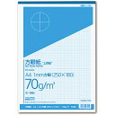 コクヨ　上質方眼紙　A4　1mm目　ブルー刷り　50枚　ホ−19N　1冊 その1